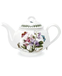 Portmeirion Botanic Garden Teapot, 40 oz.   Casual Dinnerware   Dining & Entertaining