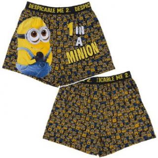 Despicable Me 2 One in a Minion Boxer Shorte (Mens EXTRA LARGE): Clothing