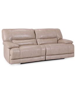 Zach Leather Power Reclining Sofa   Furniture