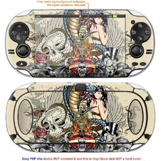 Decalrus Matte Protective Decal Skin Sticker for Sony PlayStation PSP Vita Handheld Game Console case cover Mat_PSPvita 107: Cell Phones & Accessories