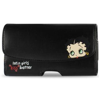 Reiko RKDHP102A MB810PLB14BK Premium Betty Boop Horizontal Pouch for Motorola Droid X MB8810   1 Pack   Retail Packaging   Black: Cell Phones & Accessories