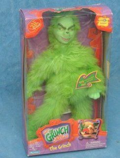 12" Dr. Seuss How The Grinch Stole Christmas Talking Grinch Figure: Toys & Games