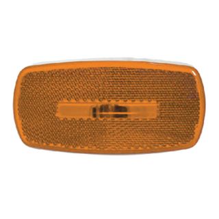 Blazer Clearance Marker Light with Reflex Lens — Amber, Model# B481A  Economy: Clearance   Side Markers