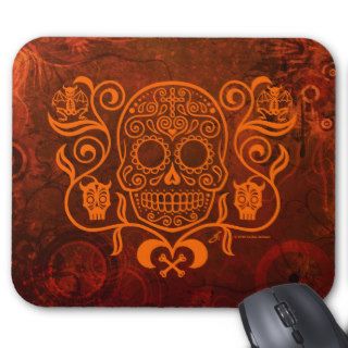 Day of the Dead Sugar Skull Mouse Pads