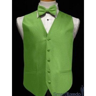 Tuxedo Vest   5 Button Satin with Stunning Diamond Grid Pattern   Includes Bowtie. (52 54 = 2XLarge) at  Mens Clothing store: Apparel Accessories