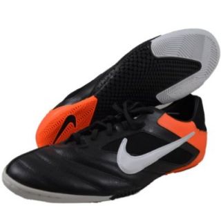 Nike 5 Mens Elastico Pro Indoor Soccer Cleat Black/Orange Size 7: Soccer Shoes: Shoes