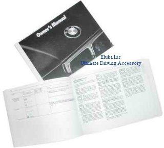 BMW Genuine Owner Handbook Manual for 320i 323i 325i 325xi 328i 330i 330xi: Automotive