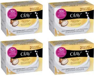 Olay Ultra Moisture Beauty with Shea Butter Bar Soap 4 Oz, 2 Count (Pack of 4) 8 Bars Total : Bath Soaps : Beauty