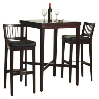 Piece Pub Table Set in Cherry Finish