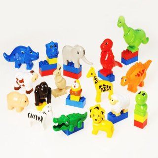 Animals for Preschool Bricks: Toys & Games