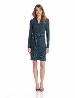 Vince Camuto Women's Printed Shift Dress With Self Tie At Waist, Green Print, 8 at  Womens Clothing store