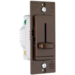 Legrand LSDH16V TradeMaster 1.6Amp Decorator Four Speed Fan Control in Brown   Dimmer Switches  