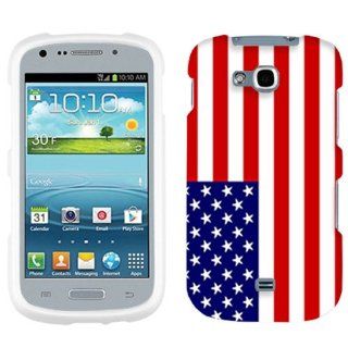 Samsung Galaxy Axiom American Flag Hard Case Phone Cover Cell Phones & Accessories
