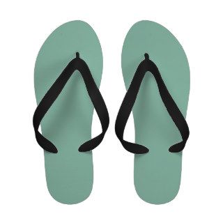 Light Seafoam Green Fashion Color Trend Sea Foam Flip Flops