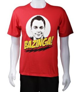The Big Bang Theory   Bazinga Shirt, Small Clothing