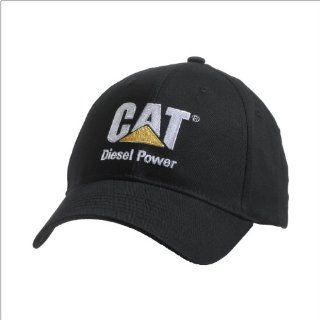 Caterpillar CAT Structured Black Diesel Power Hat: Sports & Outdoors