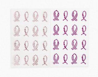 Breast Cancer Rhinestone Stickers   Adult Crafts & Craft Embellishments