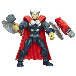Marvel Super Hero Mashers Thor Figure 6 Inches: Toys & Games