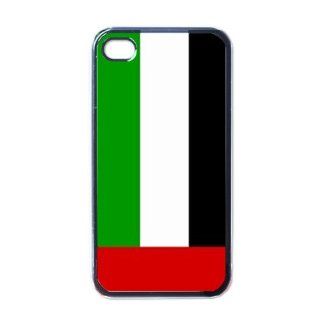 United Arab Emirates Flag Black iPhone 5 Case: Cell Phones & Accessories