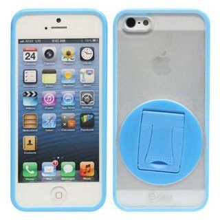 Cellet Blue Hybrid Proguard W/ Kickstand For Apple iPhone 5 Hard Case Cover Snap On: Cell Phones & Accessories