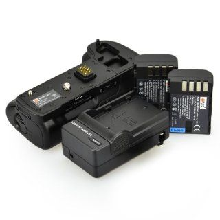 DSTE GH3 Replacement Battery Grip for Panasonic Lumix GH3 Camera + 2pcs DMW BLF19E Battery + Charger DC141 : Digital Camera Batteries : Camera & Photo