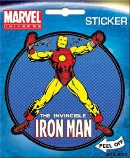 Marvel Comics The Invincible Iron Man Die Cut Sticker 45195S: Toys & Games