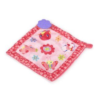 Bright Starts Teethe and Bloom Blankie. Pretty and Pink Baby Blanket: Toys & Games