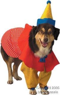 Pet Clown Dog Halloween Costume For Small Dogs 