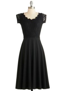 Stop Staring! Up, Opera, and Away Dress in Black  Mod Retro Vintage Dresses