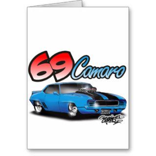 1969 Chevrolet Camaro Greeting Card