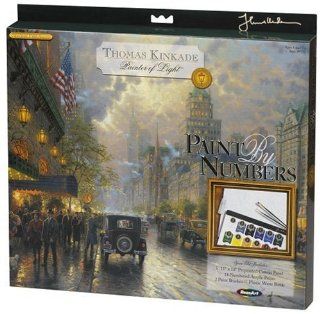 Thomas Kinkade   Paint By Number Asst. by Mega Brands: Toys & Games
