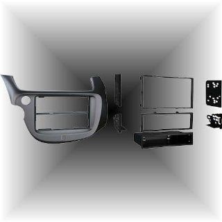 99 7877S SILVER Honda 09 Fit Dash Kit Single or Double DIN Installation for 2009 Metra: Automotive