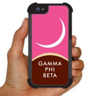 Gamma Phi Beta iPhone 5 BruteBoxTM Protective Case   Large Moon Design: Cell Phones & Accessories