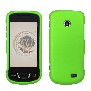 Cool Green Rubberized Protector Case for Samsung T528g Cell Phones & Accessories