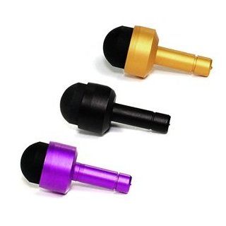 Cosmos Black/Gold/Purple Mini 2in1 anti dust Earphone jack Stylus/Styli Touch Pen/Plug + Cosmos Cable Tie: Cell Phones & Accessories
