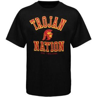 NCAA USC Trojans Slogan T Shirt   Black (Small) : Sports Fan T Shirts : Sports & Outdoors