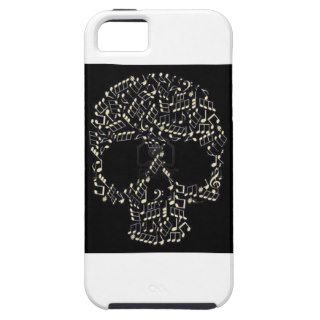 Skull music notes iPhone 5 covers