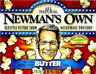 Newmans Own Butter Microwave Popcorn, 10.5 Ounce    12 per case.: Industrial & Scientific