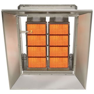 SunStar Heating Products Infrared Ceramic Heater — LP, 65,000 BTU, Model# SG6-L  Propane Garage Heaters