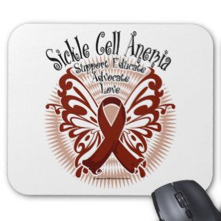 Sickle Cell Anemia Butterfly 3 Mouse Pad