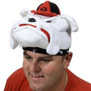 Georgia Bulldogs Mascot Hat : Sports Fan Novelty Headwear : Sports & Outdoors