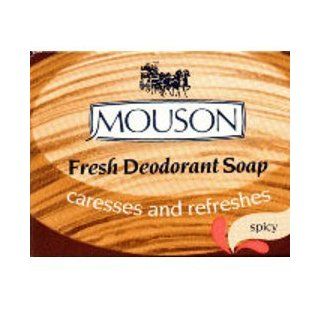 Mouson Fresh Deodorant Soap Spicy Pack of 4 X 125g. Made in Germany: Health & Personal Care