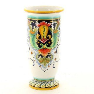 DERUTA GLT: Cylindrical Vase (Dec. 197) [#1197/30 GLT]   Decorative Vases