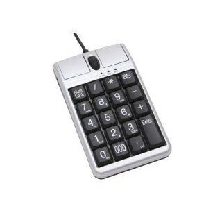 Optical USB Mouse W/ Tenkey Pad And Large Numbers: Computers & Accessories