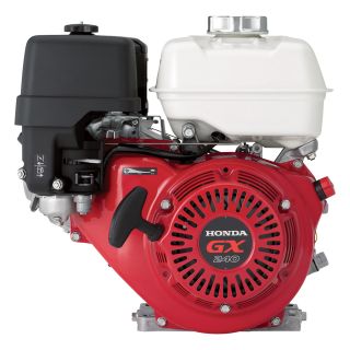 Honda Horizontal OHV Engine with 6:1 Gear Reduction for Cement Mixers — 270cc, 1in. x 3 5/32in. Shaft, Model# GX240UT2HA2  121cc   240cc Honda Horizontal Engines