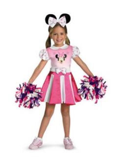 baby girls   Minnie Mouse Cheerleader Toddler Costume 3T 4T Clothing