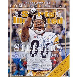 Pittsburgh Steelers Team SB XL Sports Illustrated Cover LE of 20 : Sports Related Merchandise : Sports & Outdoors
