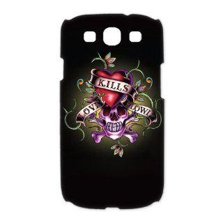 Ed Hardy Samsung Galaxy S3 I9300/I9308/I939 Case Skull Kill Love Heart Cases Cover Black at 2013newcase store: Cell Phones & Accessories