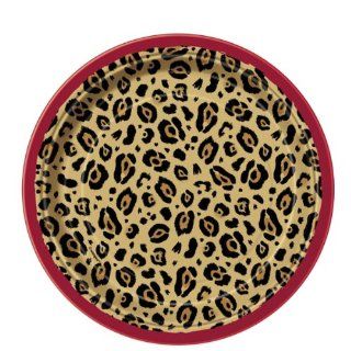 Cheetah Party 7" Cake/Dessert Plates: Health & Personal Care
