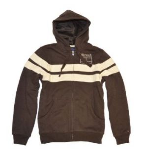 Tommy Hilfiger Men Fashion Fur Logo Hoodie Jacket (XS, Brown/beige) at  Mens Clothing store